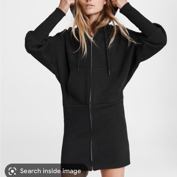 Athletic and comfy Rag and Bone Forest Hoodie Dress NWT - Picture 3 of 16